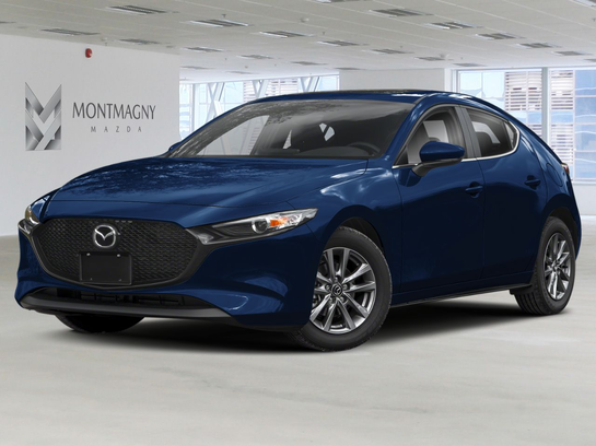 MAZDA Mazda3 Sport GS TA BA 2025 Bleu cristal foncé mica MAZDA Mazda3 Sport GS TA BA 2025 Bleu cristal foncé mica